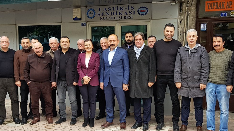 İzmit Belediyesi Başkan adayı Hürriyet’ten sendikalara ziyaret