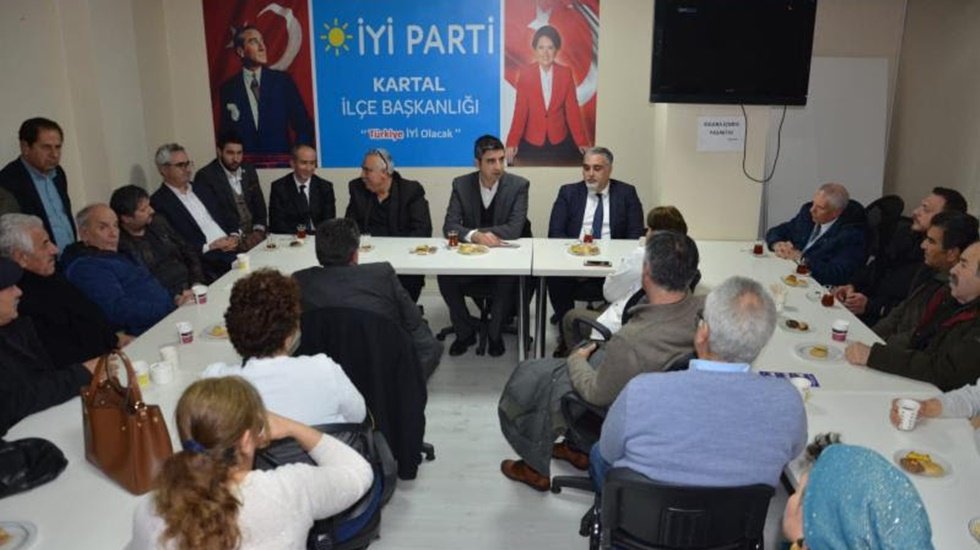 CHP Adayı Gökhan Yüksel'den İYİ Parti'ye ziyaret