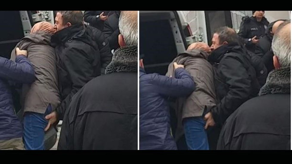 Emniyetten açıklama:  Gözaltına direnince o görüntüler çıktı