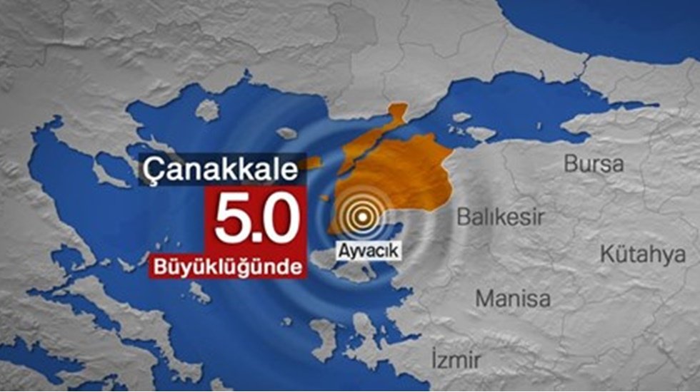 Gün ağarınca Ayvacık'taki depremin bilançosu gözler önüne serildi