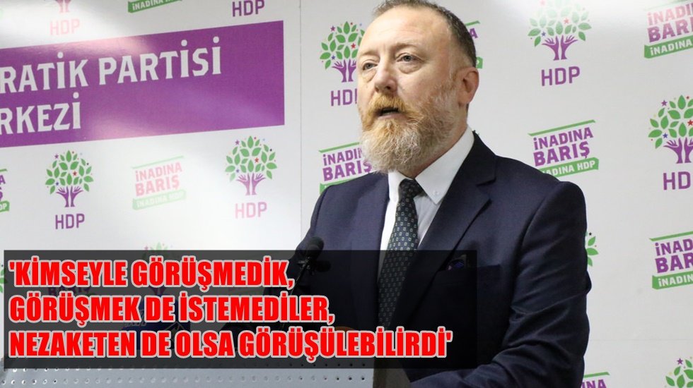 HDP'den ittifak açıklaması