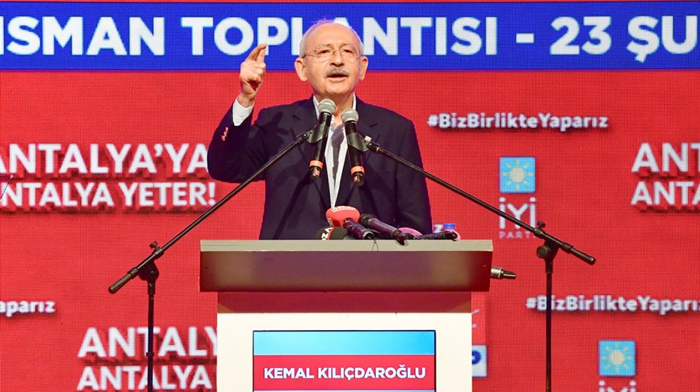 Kılıçdaroğlu'ndan Erdoğan'a: O tablo Türkiye gerçeğidir