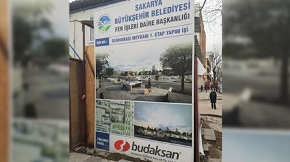 AKP'li Sakarya belediyesi, meydan ihalesini en pahalı fiyatı teklif edene verdi!