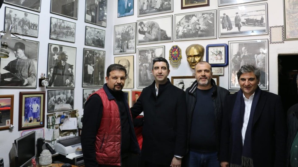 Aykut Erdoğdu ve Gökhan Yüksel'den Kartal'da esnaf ziyaretleri