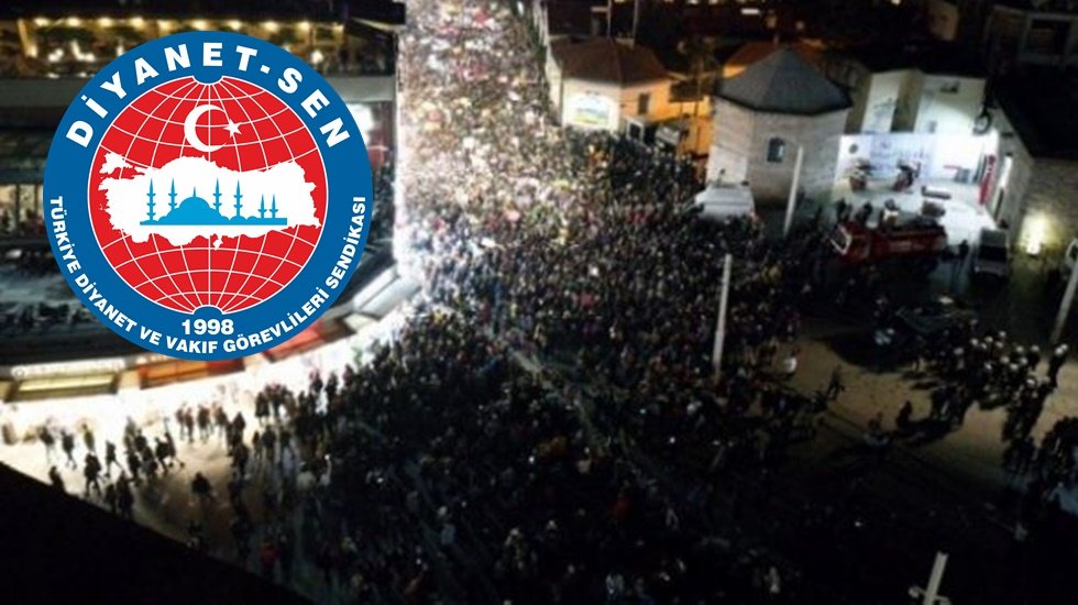 Diyanet-Sen: Ezanı protesto edenler için yasal işlem başlatılsın