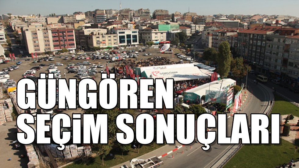 G&uuml;ng&ouml;ren 2019 yerel se&ccedil;im sonu&ccedil;ları