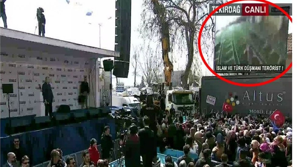 Gürsel Tekin'den mitinginde katliam görünütüleri yayınlanan Erdoğa'a sert tepki