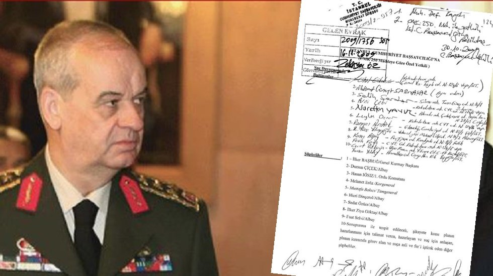 İlker Başbuğ soruşturması görevdeyken başlamış... İşte o belge