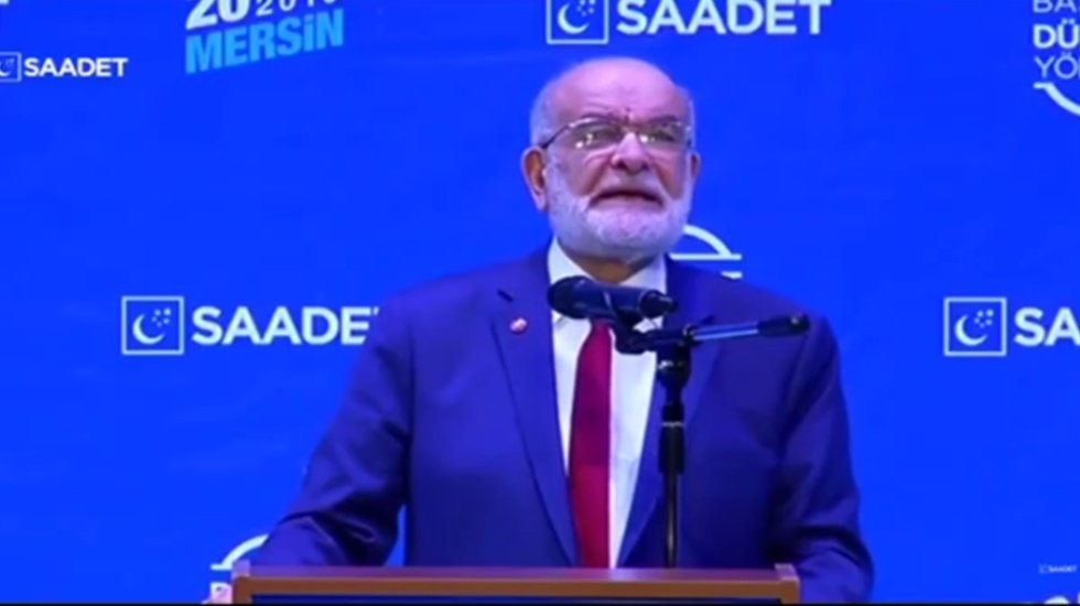 Karamollaoğlu SP'nin TRT'de yasaklanan reklamlarını dinletti
