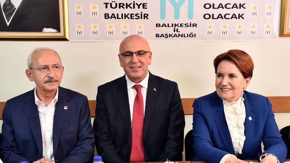Kılıçdaroğlu ve Akşener'den İyi Parti İl Başkanlığında ziyaret