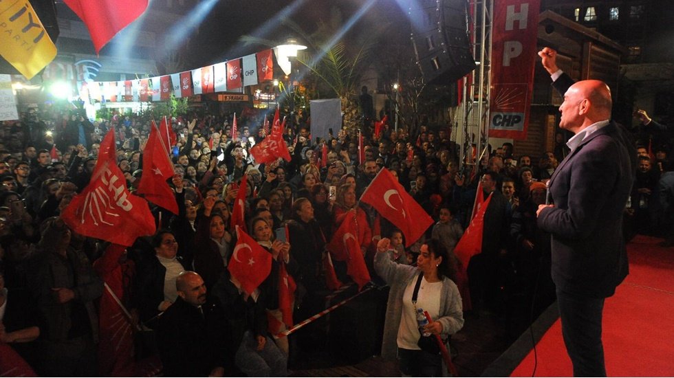 Soyer: &ldquo;Seferihisar&rsquo;da yaktığımız bu ateş, har olup T&uuml;rkiye&rsquo;yi saracak&rdquo;