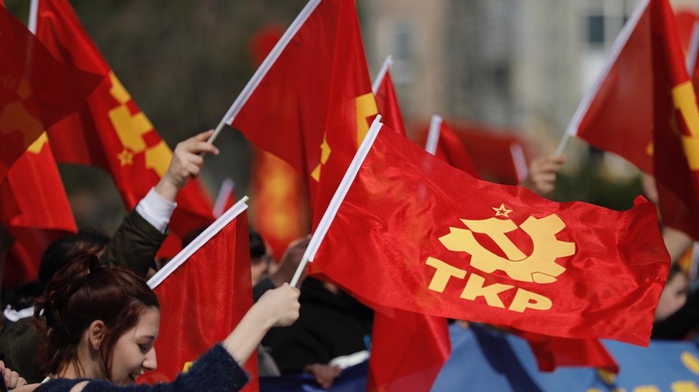 TKP'den coşkulu seçim mitingi: Binlerce kişi Kartal’da buluştu