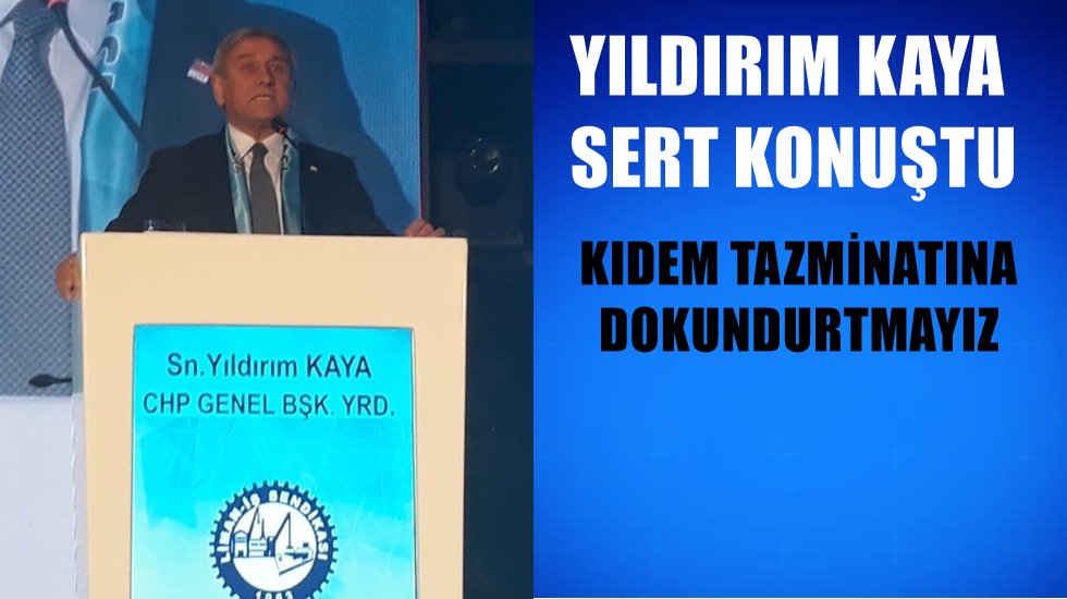 CHP&rsquo;li Kaya iş&ccedil;ilere 1 Mayıs ikramiyesi verilsin