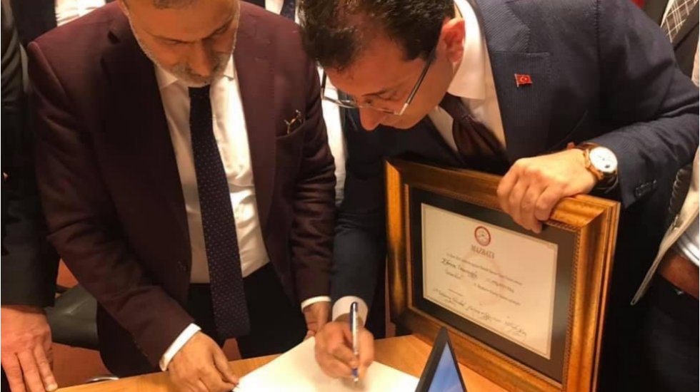 İmamoğlu a&ccedil;ıkladı: İBB'de devir teslim yarın