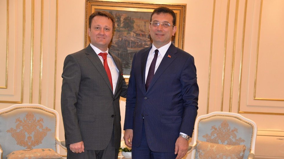 Ekrem İmamoğlu'na İzmir'den ilk ziyaret Serdar Aksoy'dan