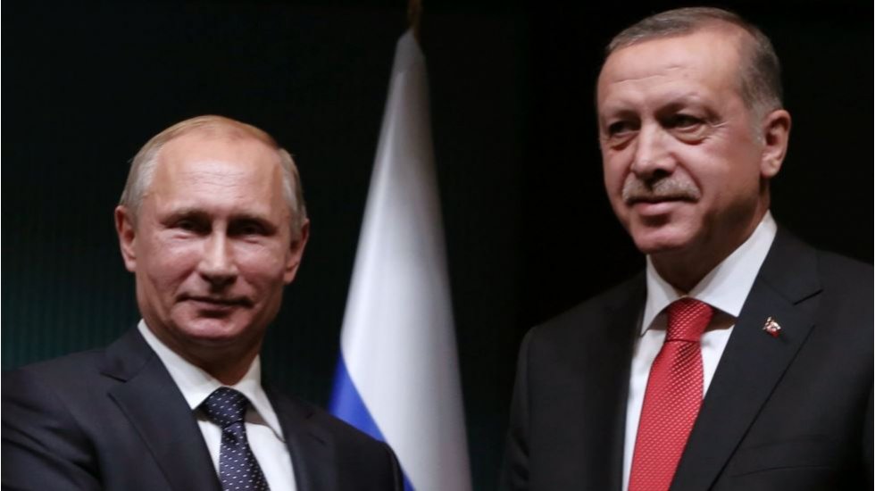 Erdoğan'dan Putin'e teşekk&uuml;r