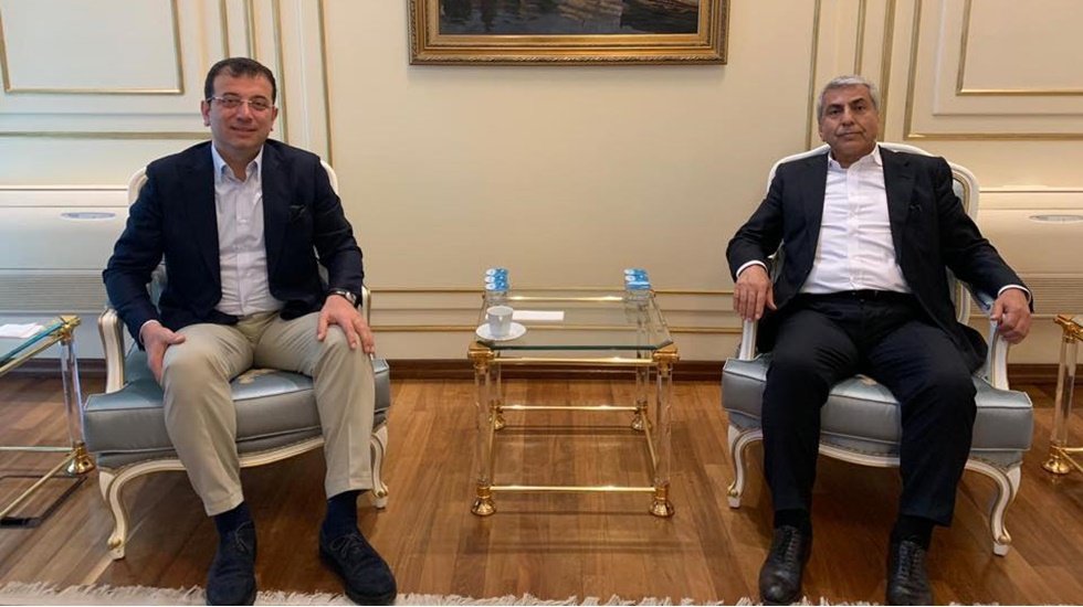 İmamoğlu’nu keşfeden Başkan’dan İmamoğlu’na ziyaret