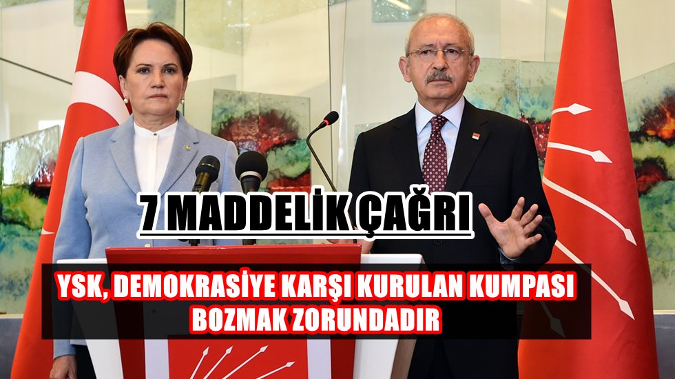 Kılıçdaroğlu Akşener Görüştü