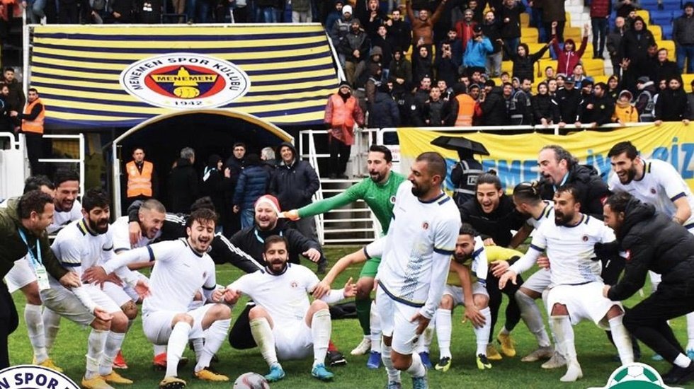 Menemen Belediyespor’a Başkan Aksoy Dopingi