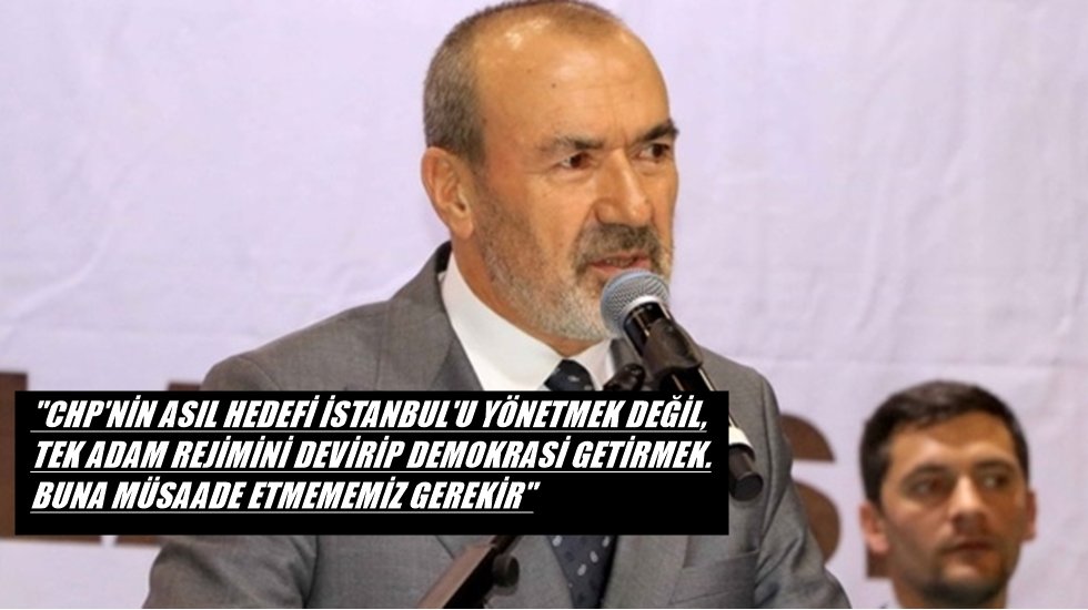 MHP’li Yıldırım: CHP’nin asıl hedefi demokrasi getirmek buna müsaade etmememiz lazım