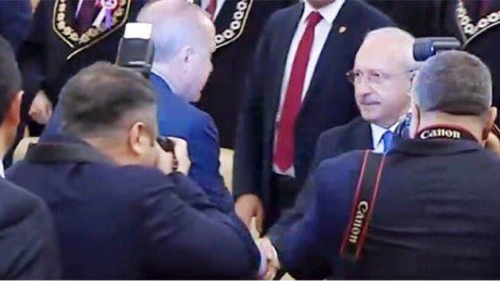 Saldırıdan sonra ilk kez birarada...