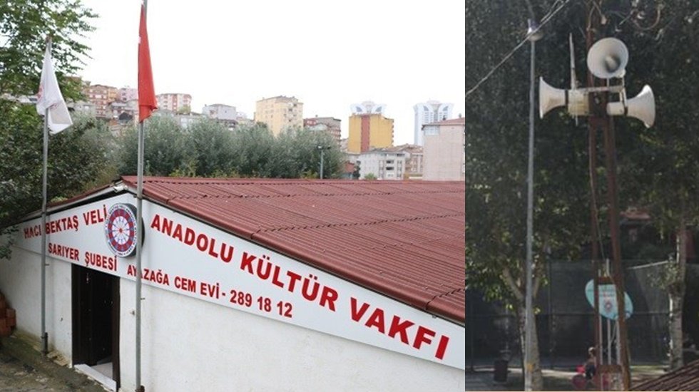 Ali Kenanoğlu: “Ayazağa Cemevi Girişindeki Korsan Hoparlörler Kaldırılsın”