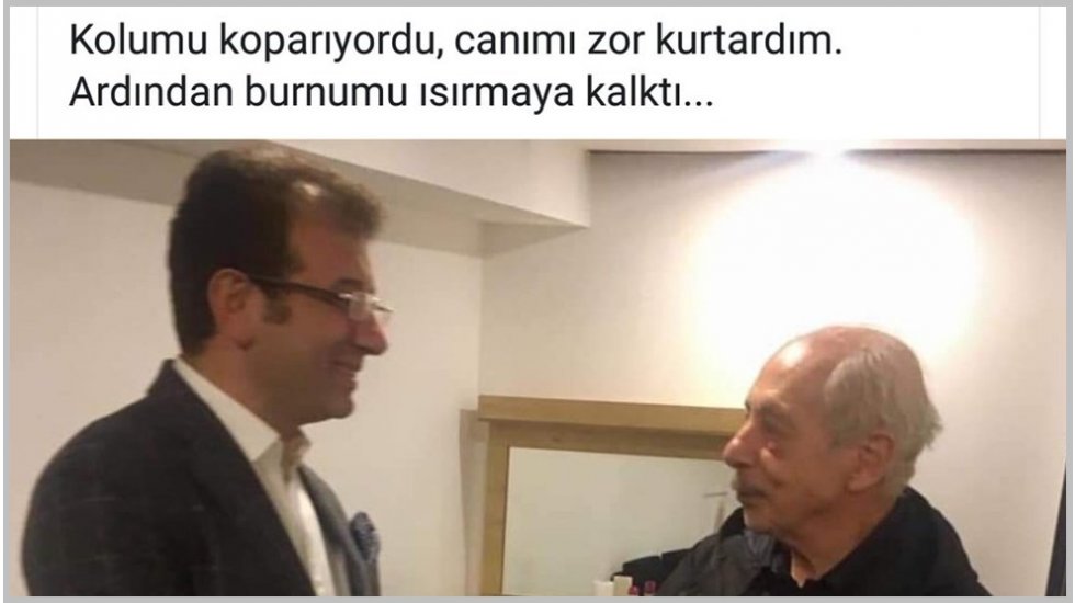&ldquo;Ardından burnumu ısırmaya kalktı...&rdquo;