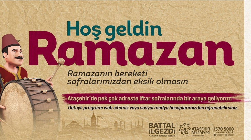 Ataşehirliler Ramazan Sofralarında Buluşuyor