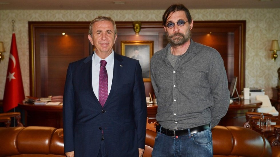 Erdal Beşikçioğlu'ndan Mansur Yavaş'a ziyaret