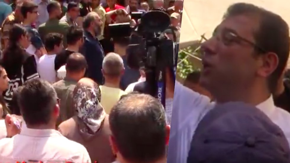 İmamoğlu'na yapılmak istenen provakasyona halk engeli