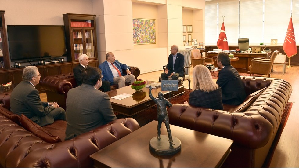 Kılı&ccedil;daroğlu, Temiz Se&ccedil;im Platformu&nbsp;ile g&ouml;r&uuml;şt&uuml;