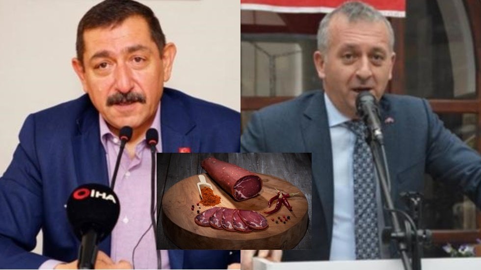 MHP İl Başkanı AKP&rsquo;ye sordu: &ldquo;Nerede yediniz 100 bin liralık pastırmayı?