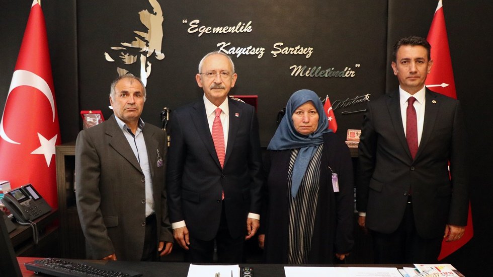 Şehit Ailesinden Kılı&ccedil;daroğlu&rsquo;na ziyaret