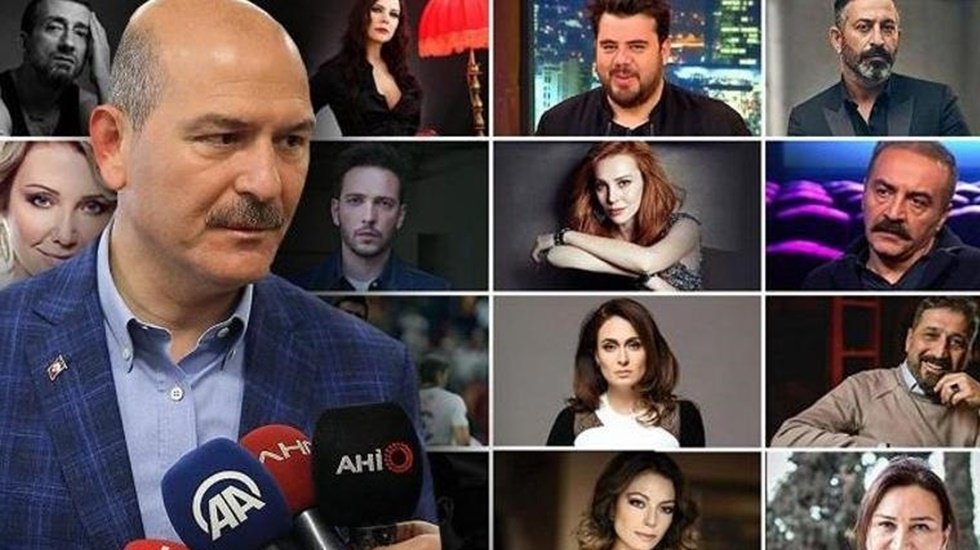 Soylu 'sanat&ccedil;ıları' hedef aldı: Oyu sosyal medya kullanmıyor, vatandaş kullanıyor