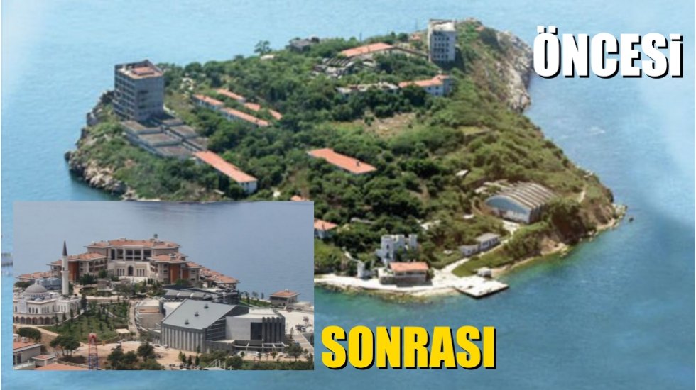 Yeşil Yassıada beton Yassıada oldu!