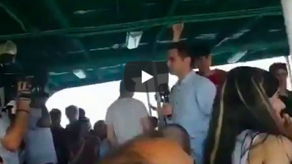 A Haber yayını İmamoğlu sloganlarıyla inledi