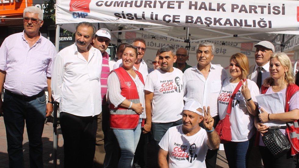 Cemal Canpolat Şişli sokaklarında