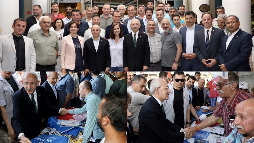 CHP Lideri Kılı&ccedil;daroğlu B&uuml;y&uuml;k&ccedil;ekmecelilerle buluştu