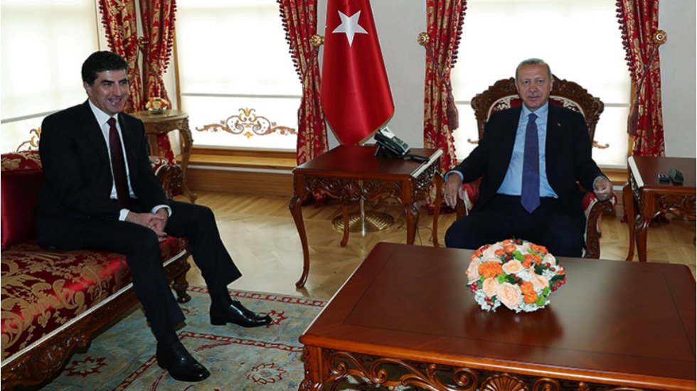 Erdoğan ve Barzani g&ouml;r&uuml;şt&uuml;