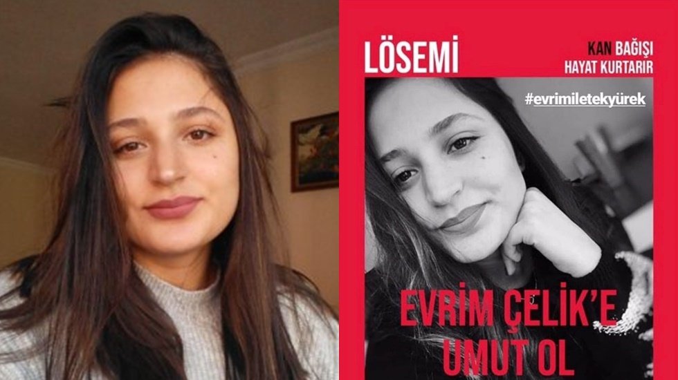 “Evrim ile tek yürek sen de donör ol!”