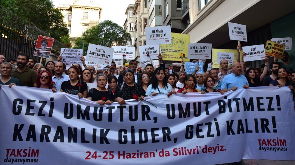 Gezi direnişinin 6 yıld&ouml;n&uuml;m&uuml;nde yaşamını yitirenler anıldı