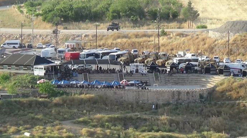 Hasankeyf polis ve jandarma kuşatması