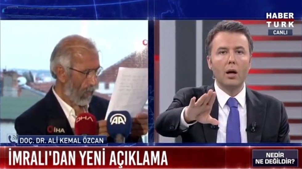 &nbsp;&lsquo;&Ouml;calan yerli ve milli şahsiyet' deyince yayından alındı