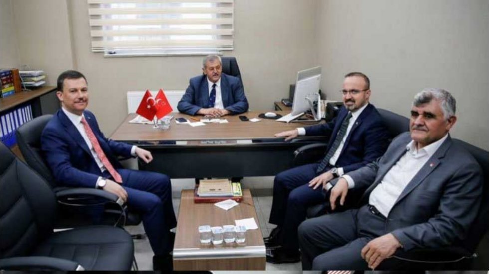 Se&ccedil;ime 2 g&uuml;n kala AKP'den Saadet'e ziyaret