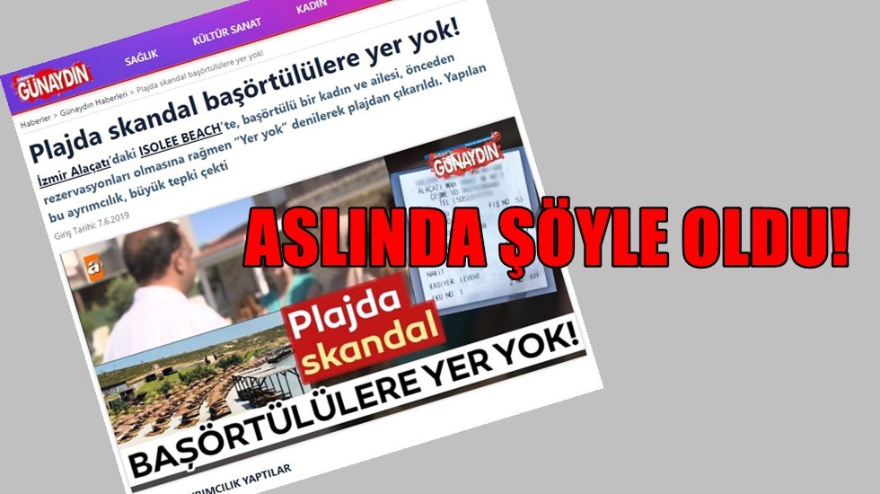 Yandaş medyanın kıyamet koparttığı haberin aslı…