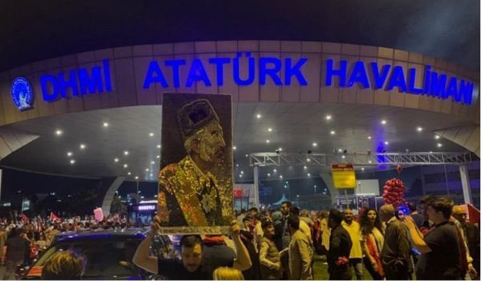 15 Temmuz anmasında Vahdettin resmi