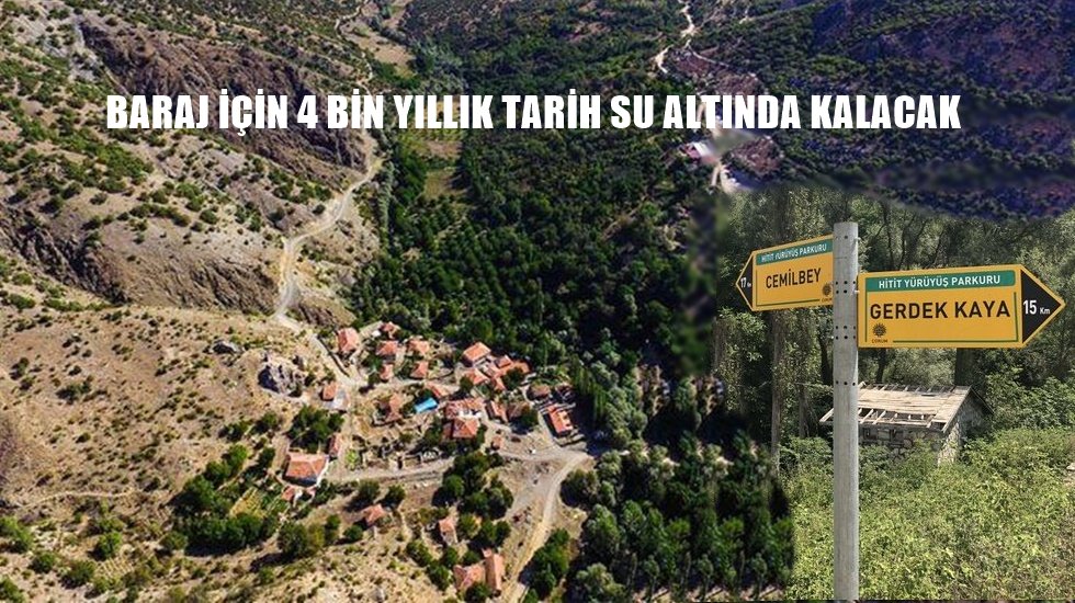Cemil bey Barajı i&ccedil;in 4 bin yıllık tarih su altında kalacak