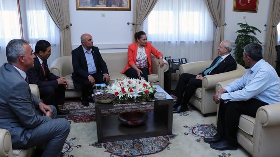 CHP'li Afyonkarahisar Belediye Başkanları Kılı&ccedil;daroğlu ile buluştu