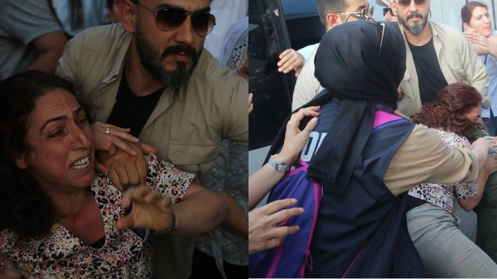 HDP&rsquo;den Diyarbakır&rsquo;daki y&uuml;r&uuml;y&uuml;şe m&uuml;dahale eden polisler hakkında su&ccedil; duyurusu