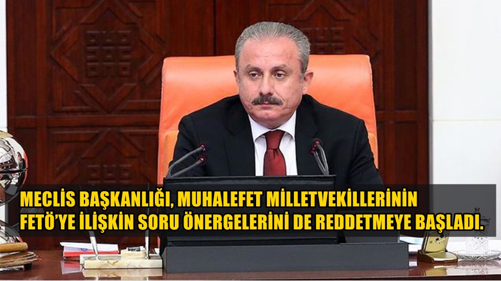 Meclis&rsquo;te FET&Ouml;&rsquo;Y&Uuml; sormak yasak!